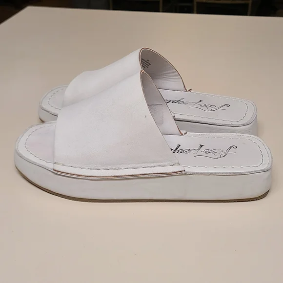 Free People Harbor platform slide sandals size 38 - Picture 4 of 8